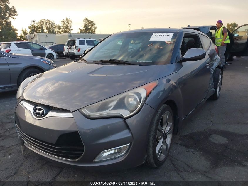 2016 HYUNDAI VELOSTER - KMHTC6AD5GU264015