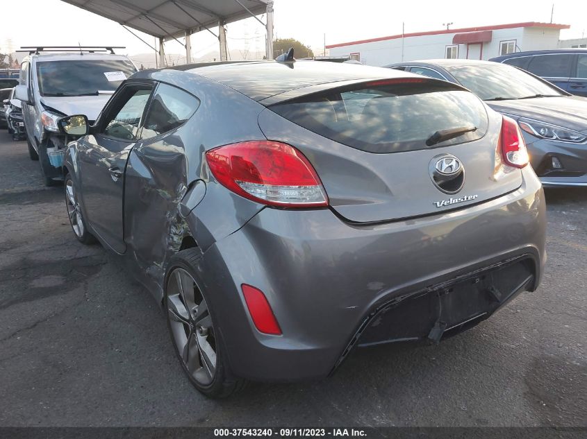 2016 HYUNDAI VELOSTER - KMHTC6AD5GU264015