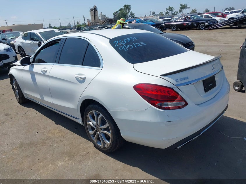 VIN 55SWF4JB9JU267624 2018 MERCEDES-BENZ C-CLASS C 300
