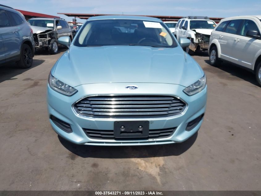 2014 FORD FUSION S HYBRID - 3FA6P0UU4ER131187