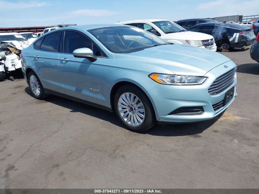 2014 FORD FUSION S HYBRID - 3FA6P0UU4ER131187