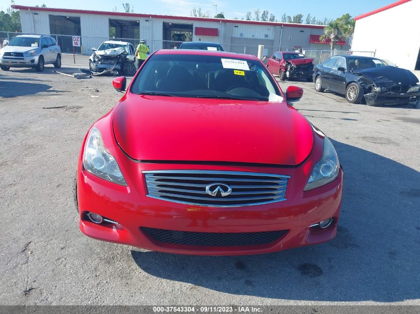 2013 INFINITI G37 COUPE JOURNEY JN1CV6EK7DM922519