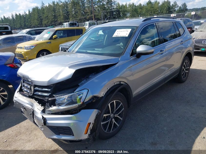 2021 VOLKSWAGEN TIGUAN SE/SE R-LINE BLACK/SEL - 3VV2B7AX2MM040088