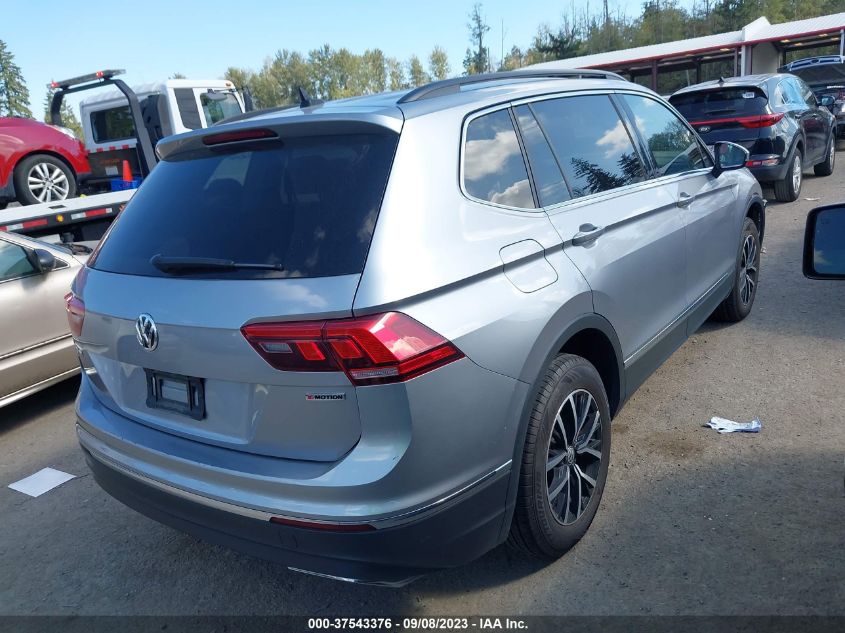 2021 VOLKSWAGEN TIGUAN SE/SE R-LINE BLACK/SEL - 3VV2B7AX2MM040088