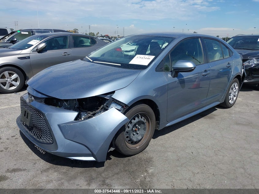 VIN JTDEPMAE8MJ154152 2021 TOYOTA COROLLA LE