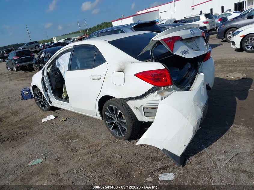 VIN 2T1BURHE9JC016206 2018 TOYOTA COROLLA L/LE/XLE/SE/XSE