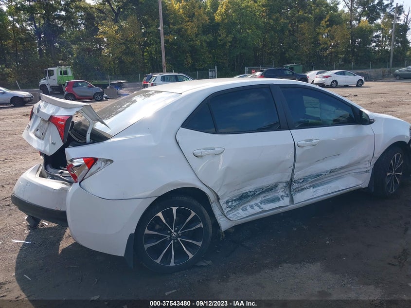 VIN 2T1BURHE9JC016206 2018 TOYOTA COROLLA L/LE/XLE/SE/XSE