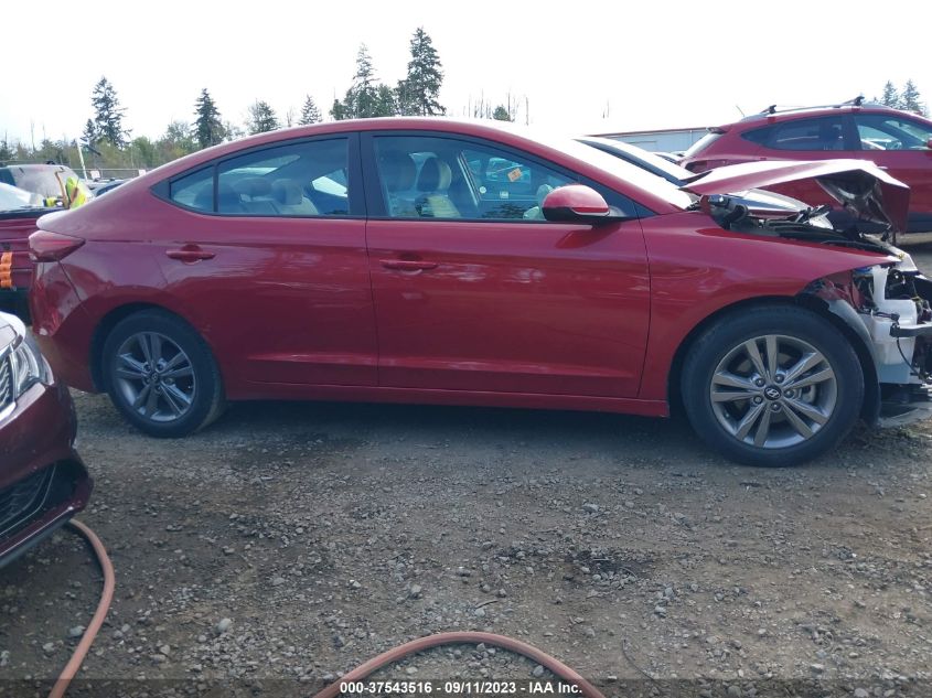 2017 HYUNDAI ELANTRA SE - KMHD84LF0HU425476