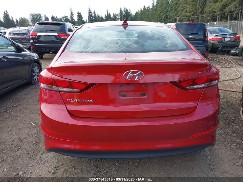 2017 HYUNDAI ELANTRA SE - KMHD84LF0HU425476