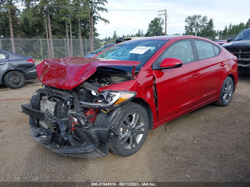 2017 HYUNDAI ELANTRA SE - KMHD84LF0HU425476