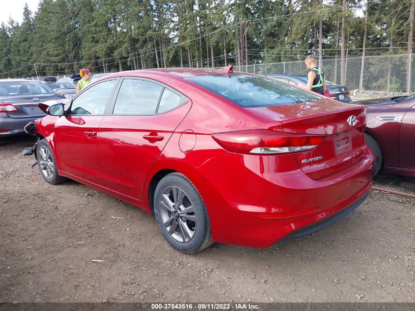 2017 HYUNDAI ELANTRA SE - KMHD84LF0HU425476