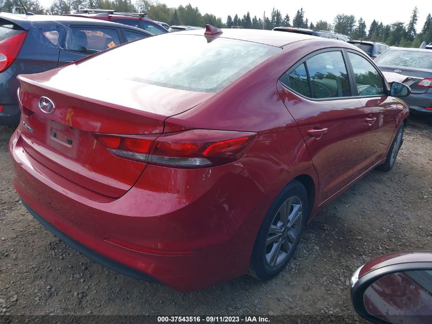 2017 HYUNDAI ELANTRA SE - KMHD84LF0HU425476