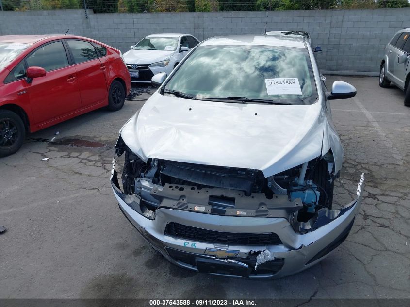 2014 CHEVROLET SONIC LT - 1G1JC5SG6E4134099