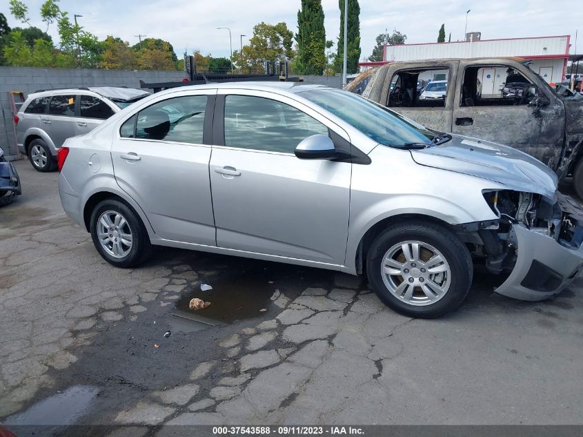2014 CHEVROLET SONIC LT - 1G1JC5SG6E4134099