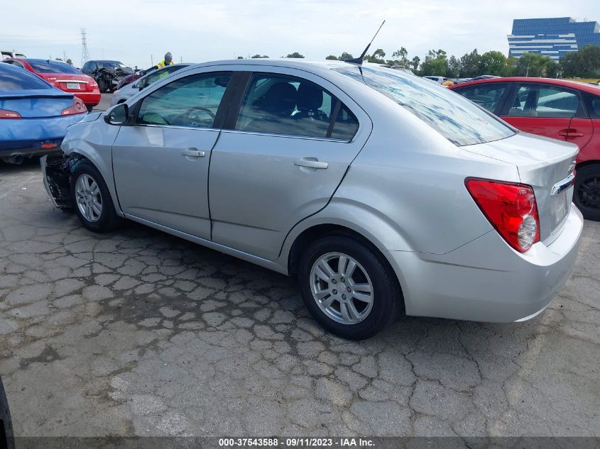 2014 CHEVROLET SONIC LT - 1G1JC5SG6E4134099