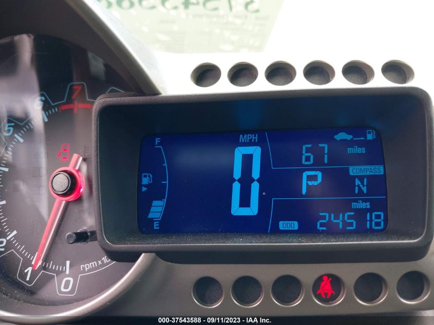 2014 CHEVROLET SONIC LT - 1G1JC5SG6E4134099