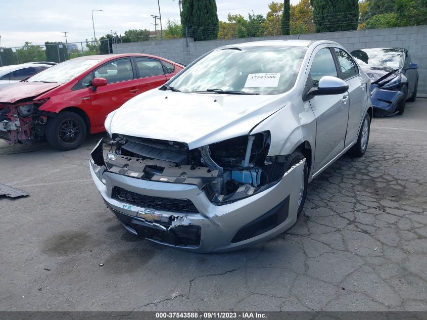 2014 CHEVROLET SONIC LT - 1G1JC5SG6E4134099