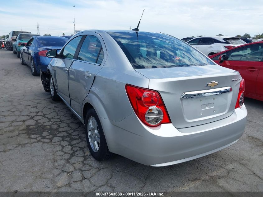 2014 CHEVROLET SONIC LT - 1G1JC5SG6E4134099