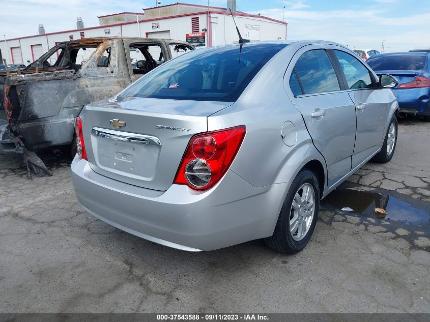 2014 CHEVROLET SONIC LT - 1G1JC5SG6E4134099