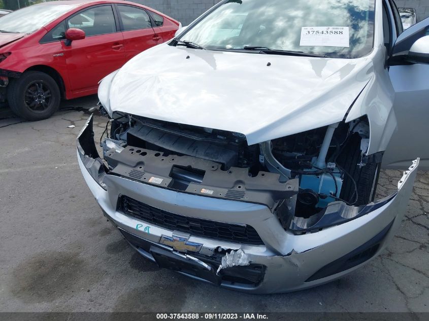 2014 CHEVROLET SONIC LT - 1G1JC5SG6E4134099