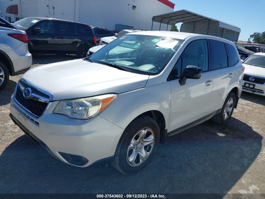 2014 SUBARU FORESTER 2.5I - JF2SJAAC6EH523540