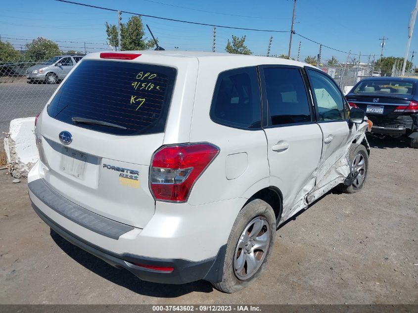 2014 SUBARU FORESTER 2.5I - JF2SJAAC6EH523540