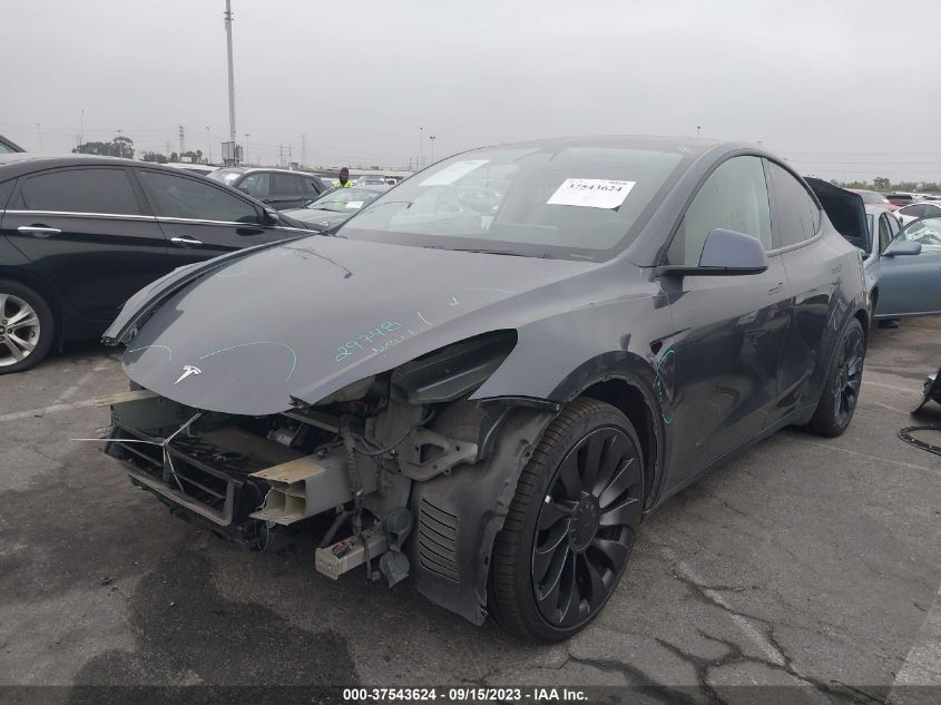 2020 TESLA MODEL Y - 5YJYGDEF4LF000883