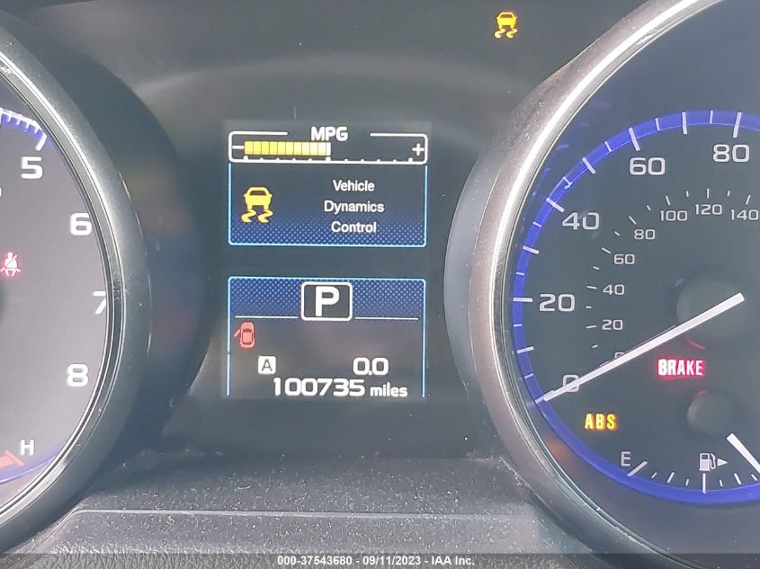 2016 SUBARU OUTBACK 2.5I LIMITED - 4S4BSAJC7G3309275