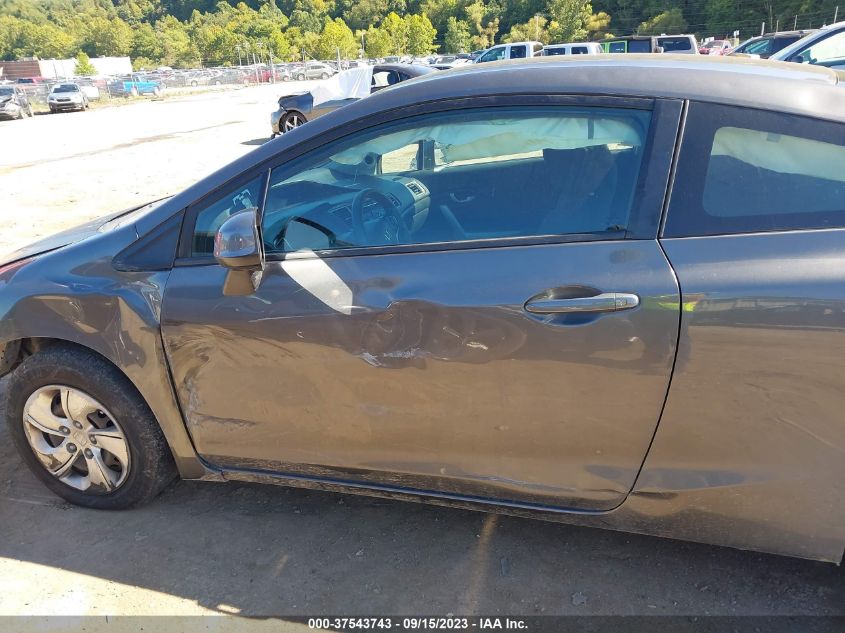 2013 HONDA CIVIC CPE LX - 2HGFG3B54DH531768