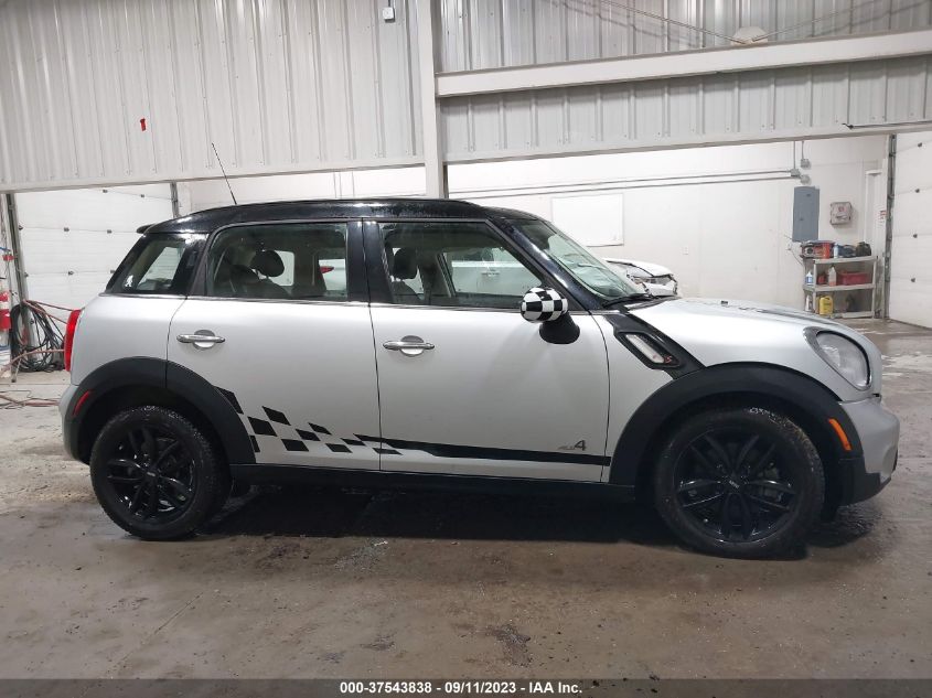 2013 MINI COOPER COUNTRYMAN S ALL4 - WMWZC5C53DWP34473