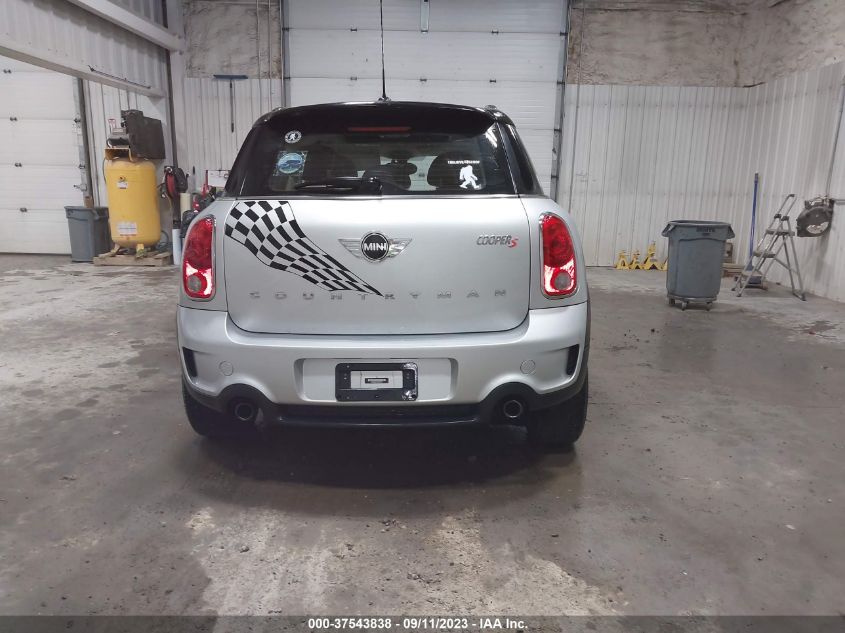2013 MINI COOPER COUNTRYMAN S ALL4 - WMWZC5C53DWP34473
