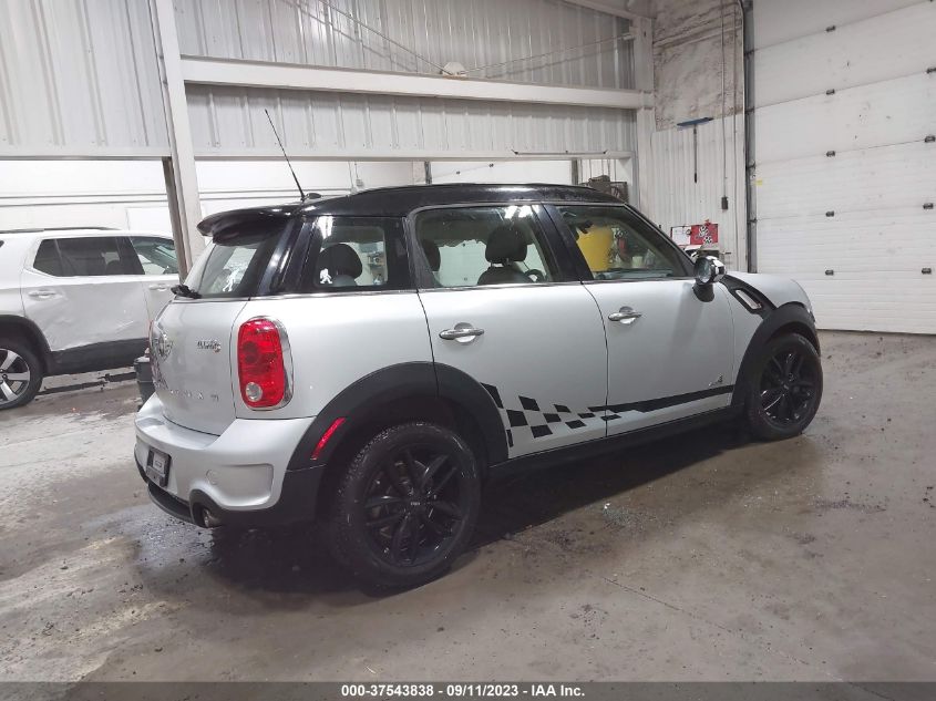 2013 MINI COOPER COUNTRYMAN S ALL4 - WMWZC5C53DWP34473