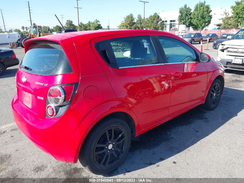 2016 CHEVROLET SONIC LT - 1G1JD6SB4G4182808