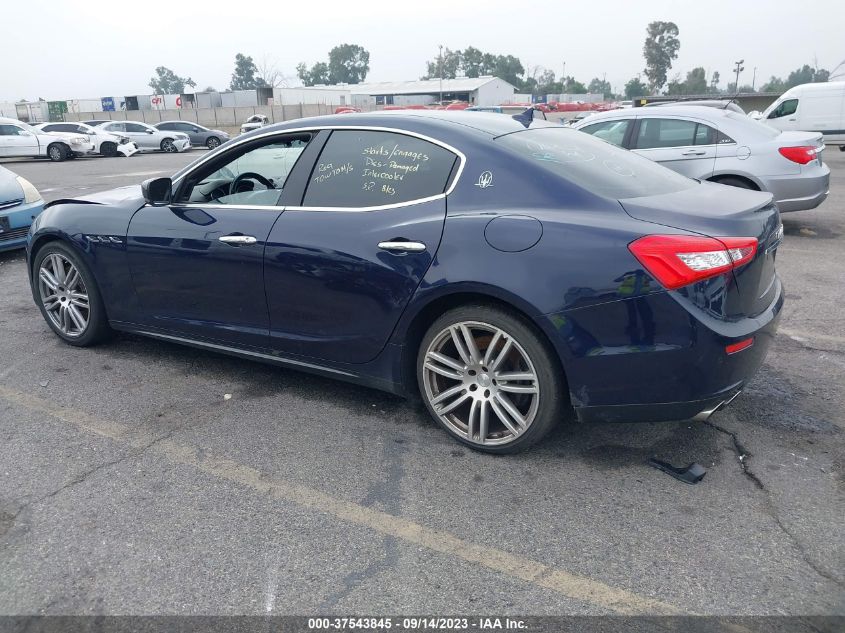 2015 MASERATI GHIBLI ZAM57XSA1F1138614