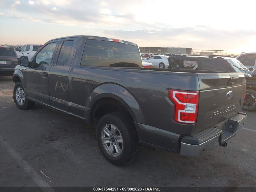 VIN 1FTEX1CB9JKF31076 2018 FORD F-150 XL/XLT