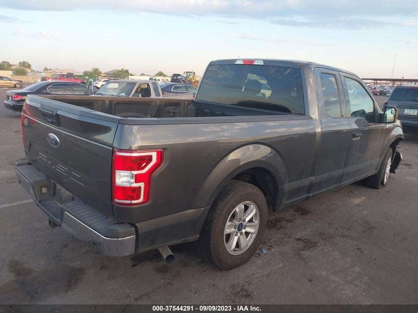 VIN 1FTEX1CB9JKF31076 2018 FORD F-150 XL/XLT