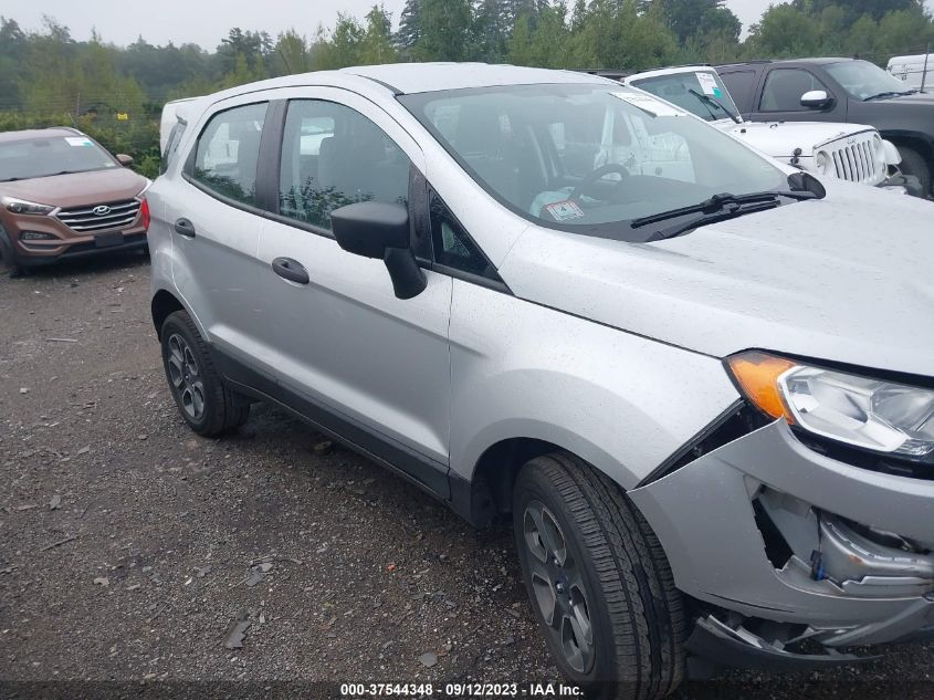 2018 FORD ECOSPORT S - MAJ6P1SL1JC225147