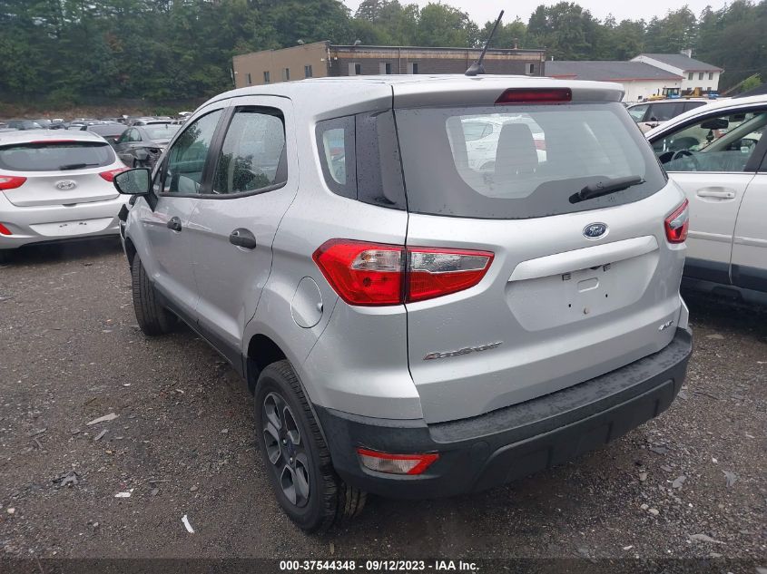 2018 FORD ECOSPORT S - MAJ6P1SL1JC225147