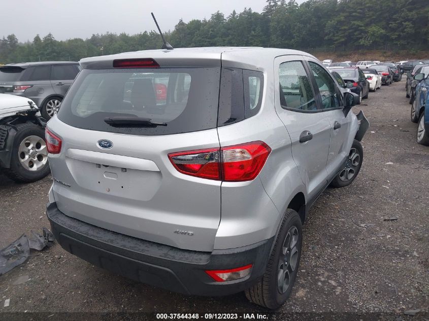 2018 FORD ECOSPORT S - MAJ6P1SL1JC225147