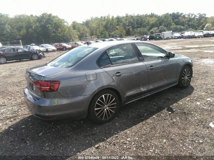 2016 VOLKSWAGEN JETTA SEDAN 1.8T SPORT - 3VWD17AJ1GM418523