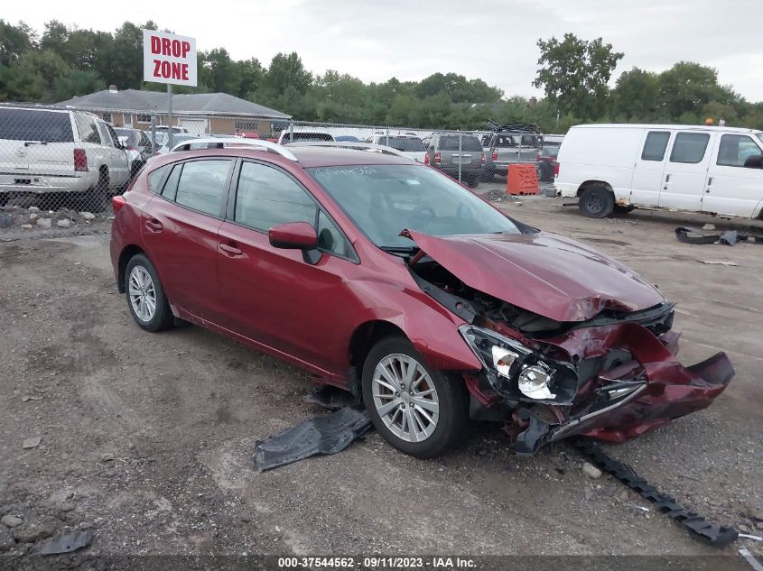 2017 SUBARU IMPREZA PREMIUM - 4S3GTAB65H3725455