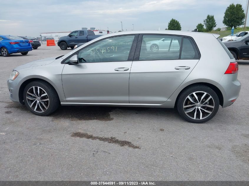 2015 VOLKSWAGEN GOLF TSI SE - 3VW217AU4FM011098