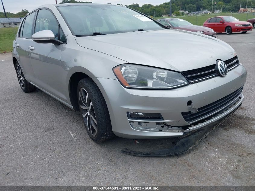 2015 VOLKSWAGEN GOLF TSI SE - 3VW217AU4FM011098