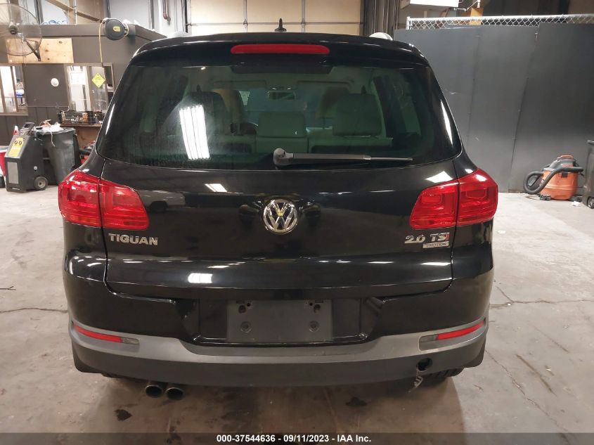 2015 VOLKSWAGEN TIGUAN SE - WVGBV7AX9FW603044