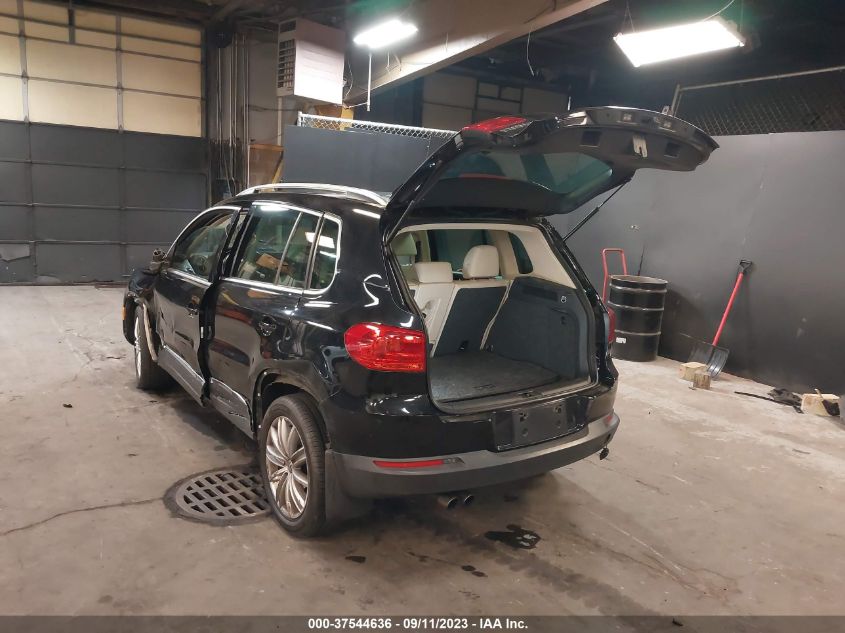 2015 VOLKSWAGEN TIGUAN SE - WVGBV7AX9FW603044