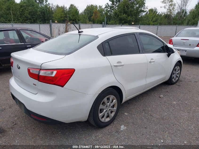 2013 KIA RIO LX - KNADM4A37D6274236
