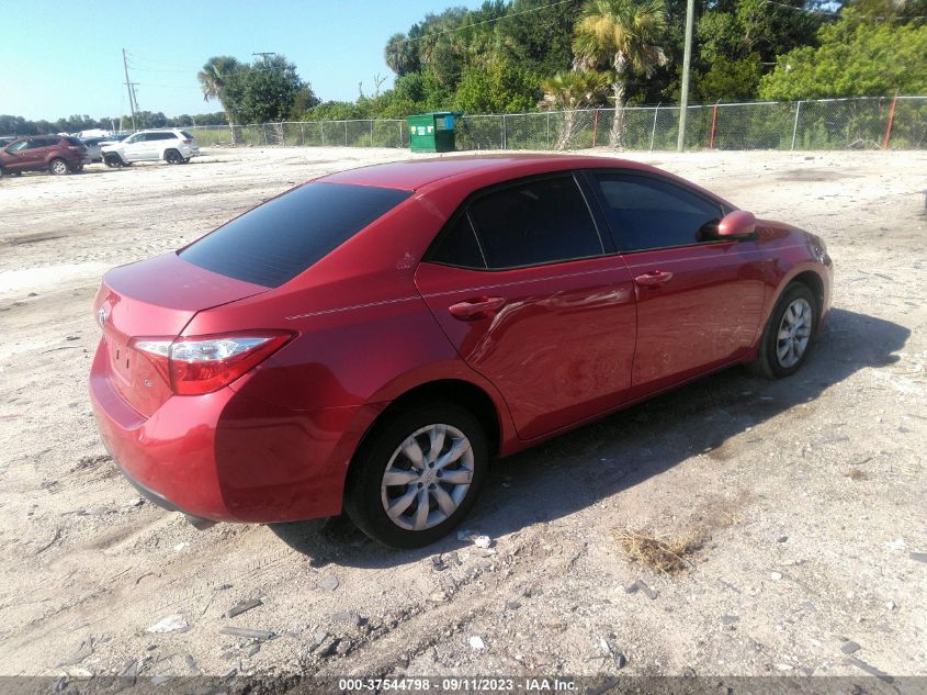 2014 TOYOTA COROLLA L/LE/LE PLS/PRM/S/S PLS - 2T1BURHE6EC139824