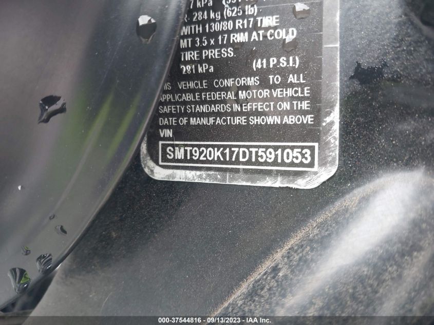 2013 TRIUMPH MOTORCYCLE THRUXTON SMT920K17DT591053