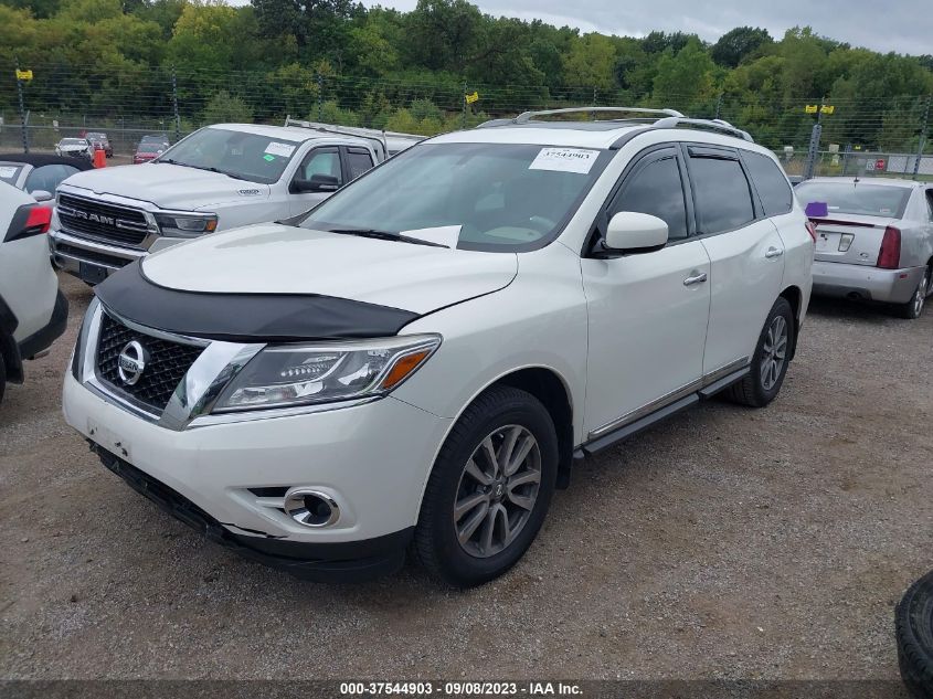 2014 NISSAN PATHFINDER SL - 5N1AR2MM3EC709638