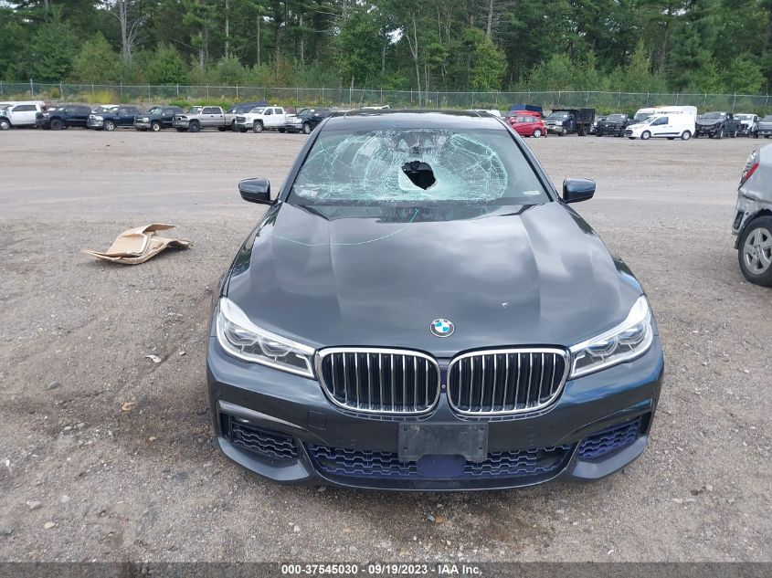 2016 BMW 7 SERIES 750I XDRIVE WBA7F2C55GG419895